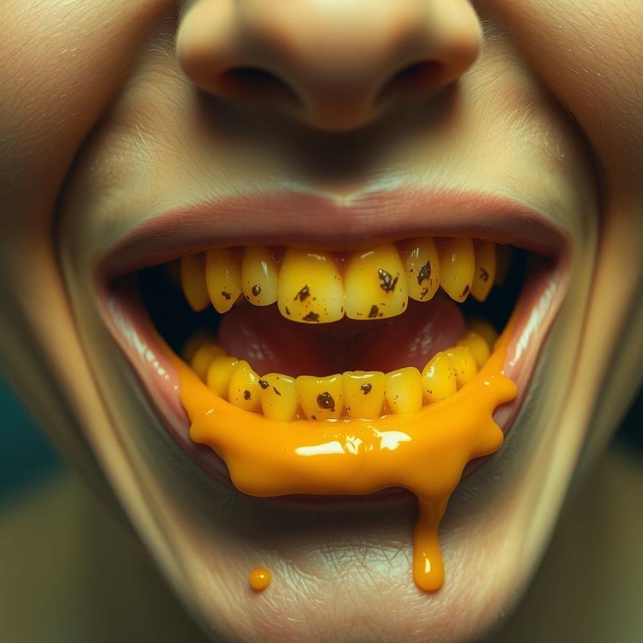 Dream : Yellow dirty teeth in a dream