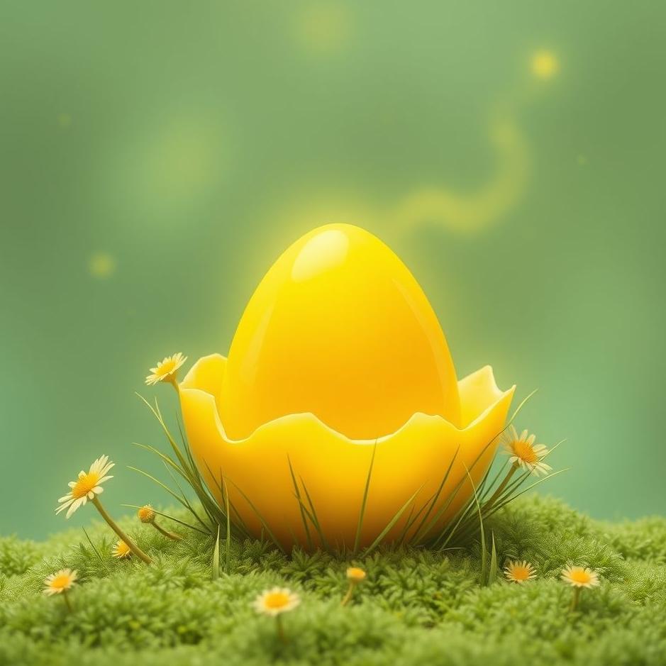 Dream : Yellow egg in a dream
