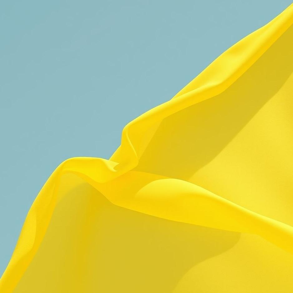 Dream : Yellow fabric in a dream