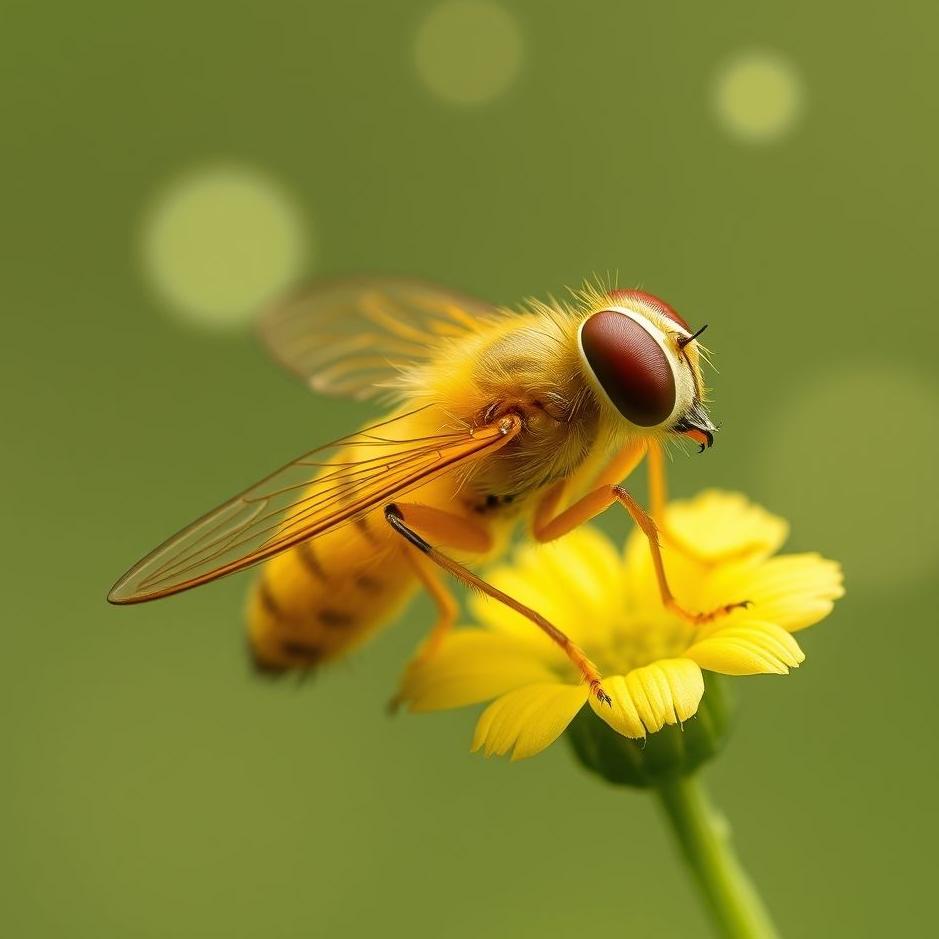 Dream : Yellow flea in a dream