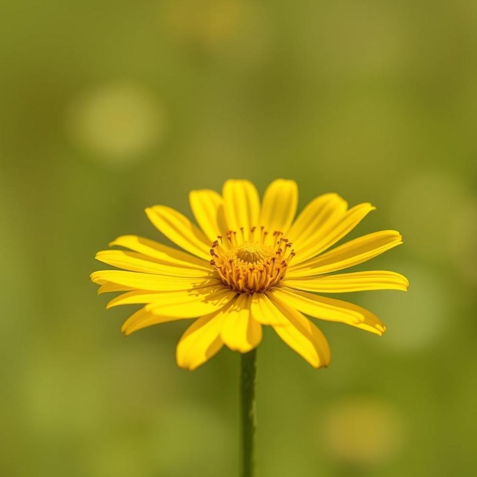 Dream : Yellow flower as a gift in a dream
