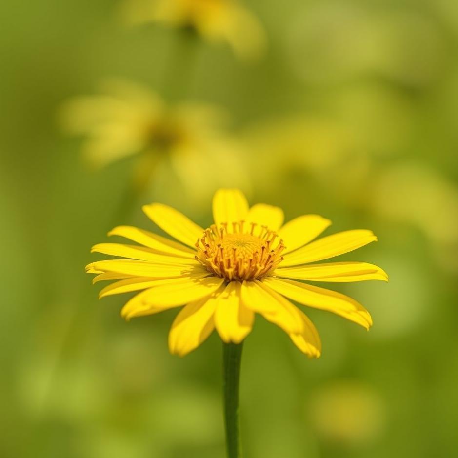 Dream : Yellow flower in a dream