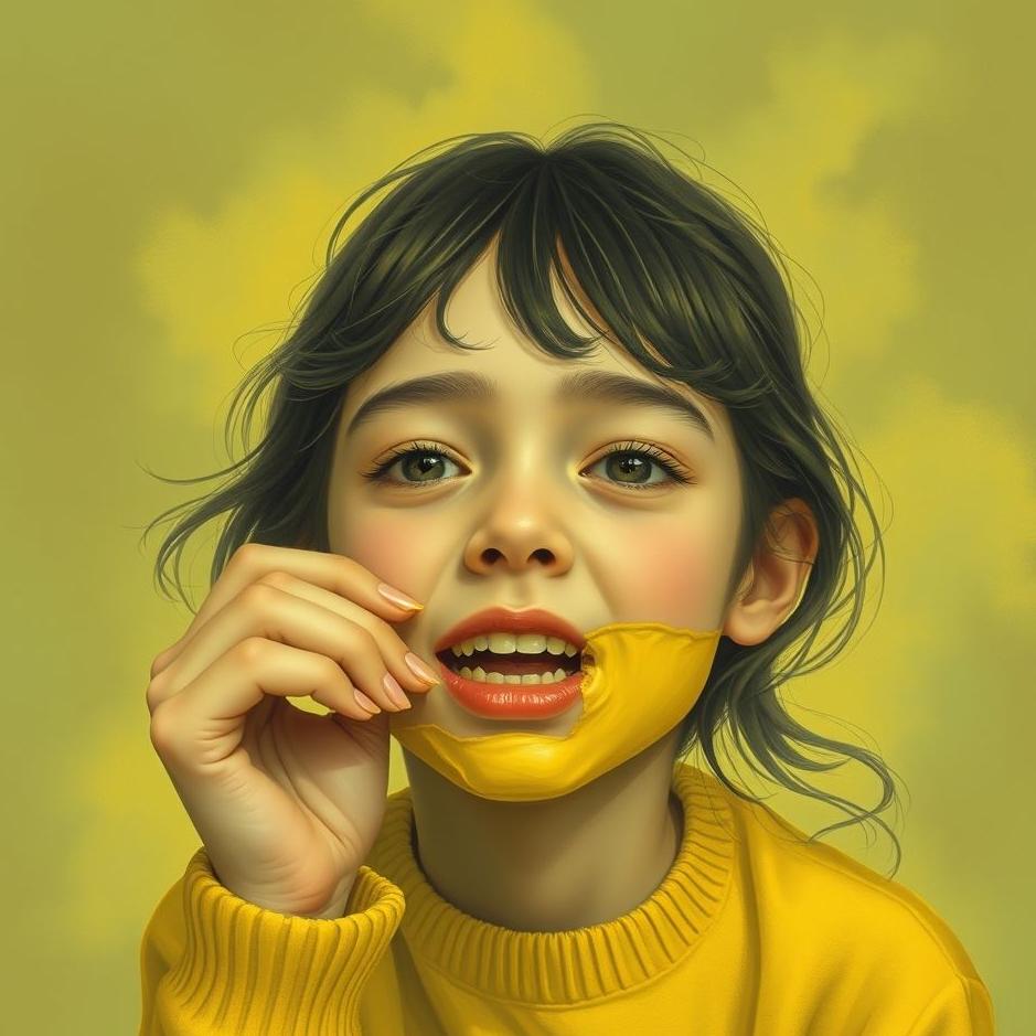 Dream : Yellow girl bite in a dream