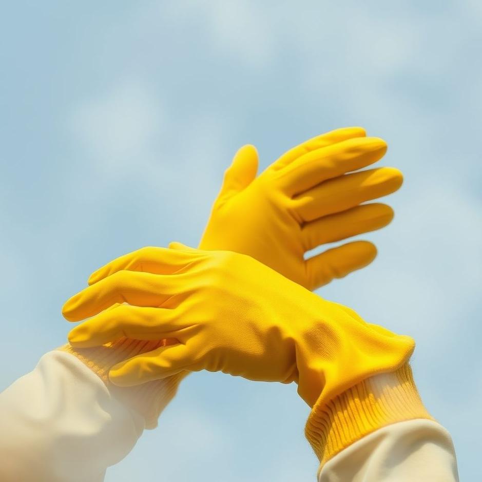 Dream : Yellow gloves in a dream