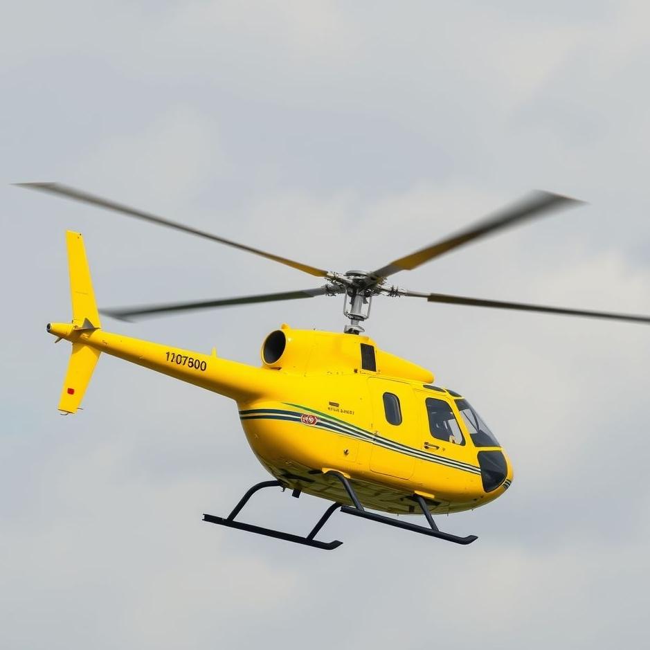 Dream : Yellow helicopter in a dream