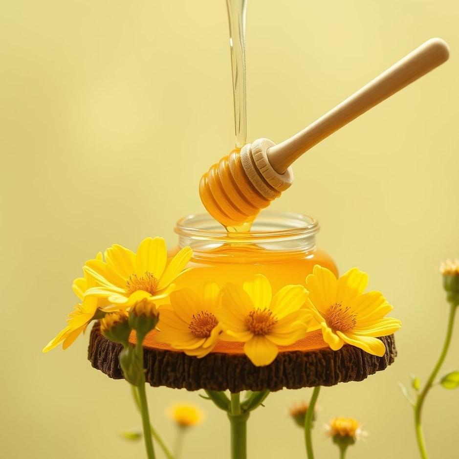 Dream : Yellow honey in a dream