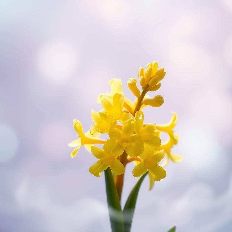 Dream : Yellow hyacinth in a dream