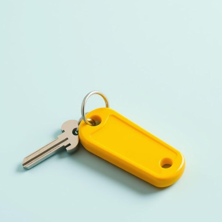 Dream : Yellow keychain in a dream