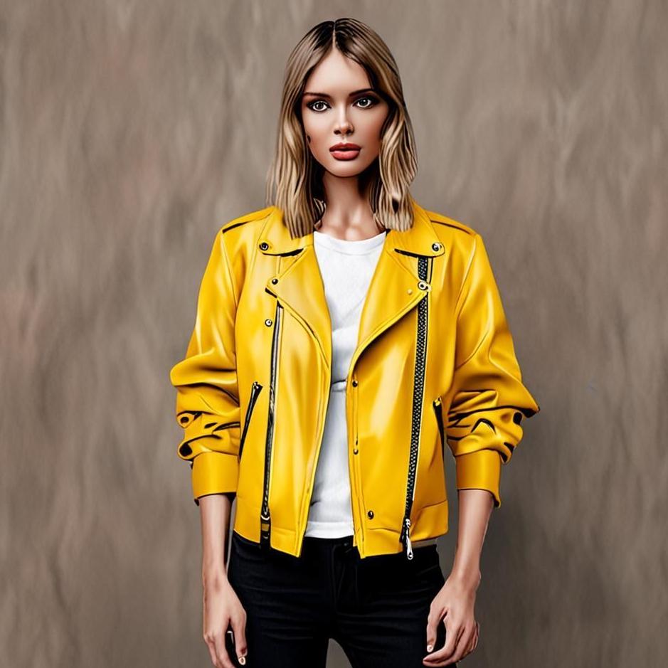 Dream : Yellow leather jacket in a dream