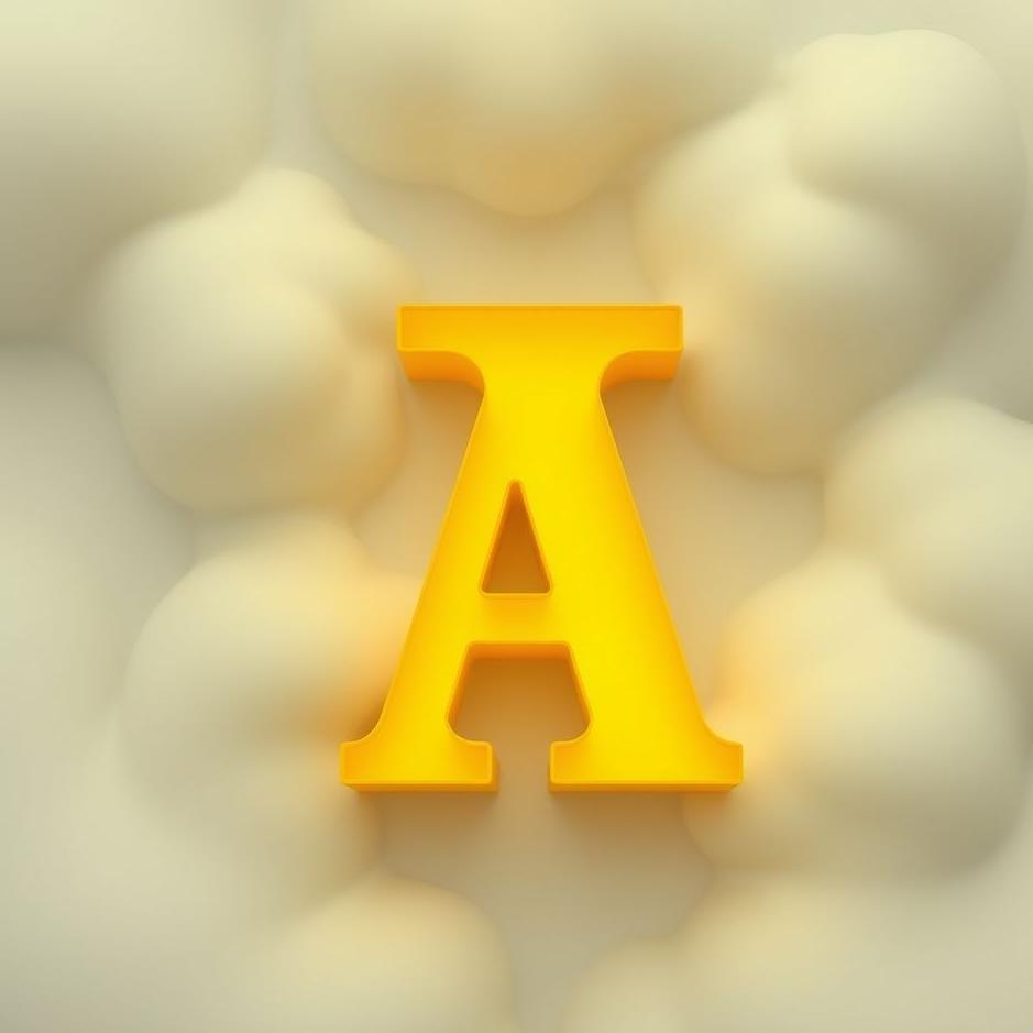 Dream : Yellow letter in a dream