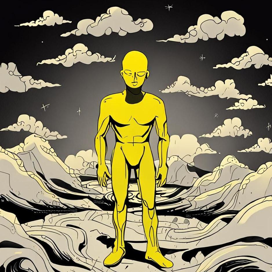 Dream : Yellow man in a dream