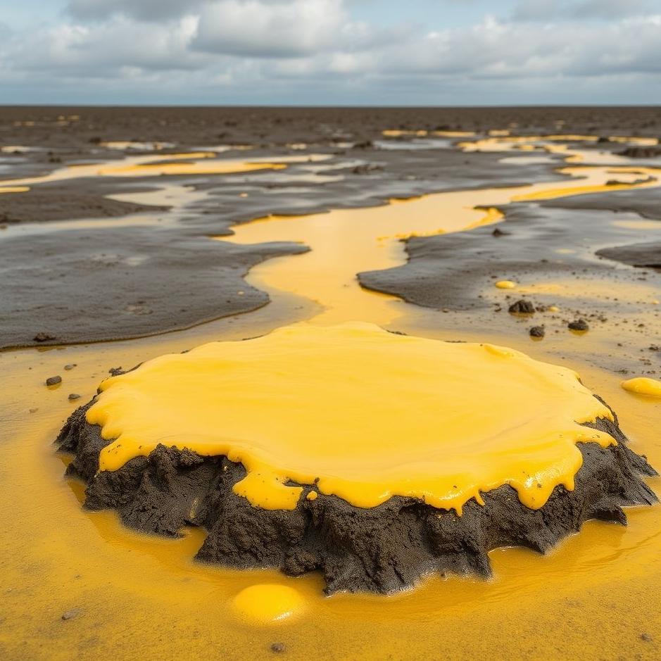 Dream : Yellow mud in a dream