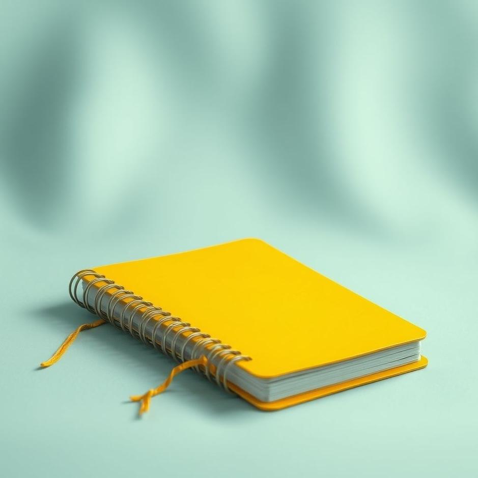 Dream : Yellow notebook in a dream