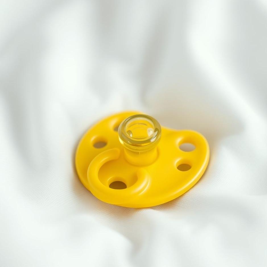 Dream : Yellow pacifier in a dream