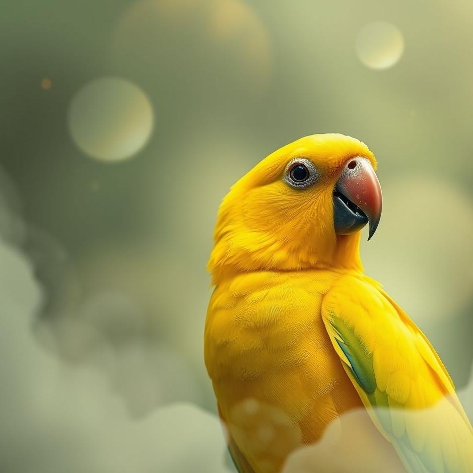 Dream : Yellow parrot in a dream