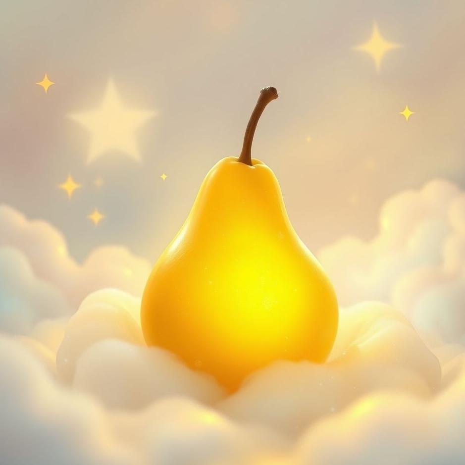 Dream : Yellow pear in a dream