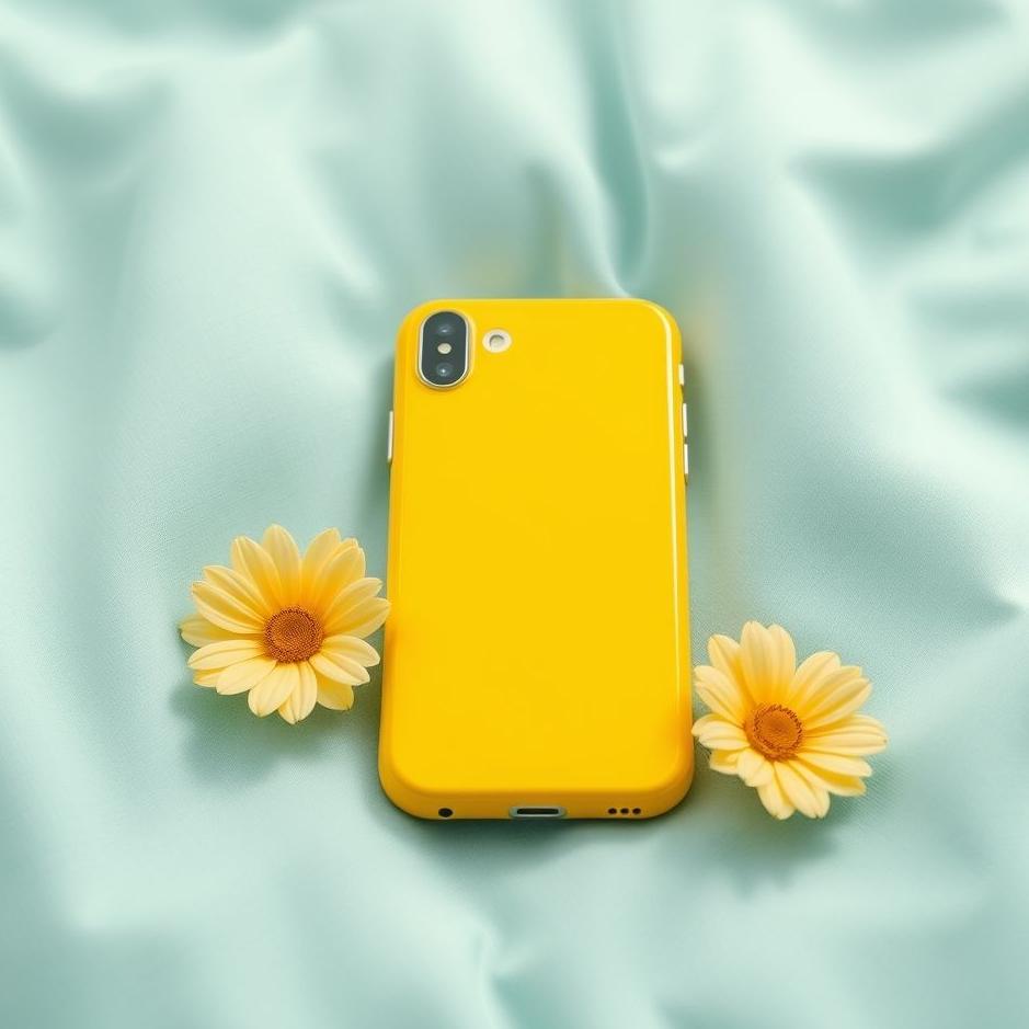 Dream : Yellow phone case in a dream