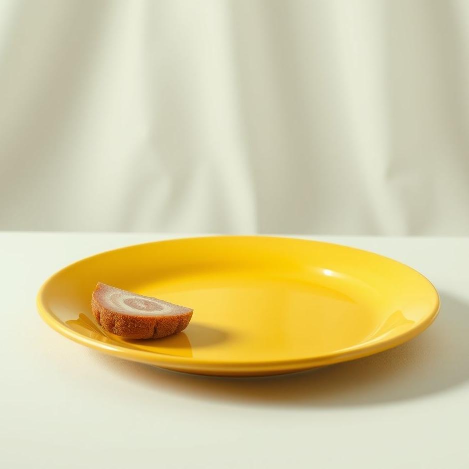 Dream : Yellow plate in a dream