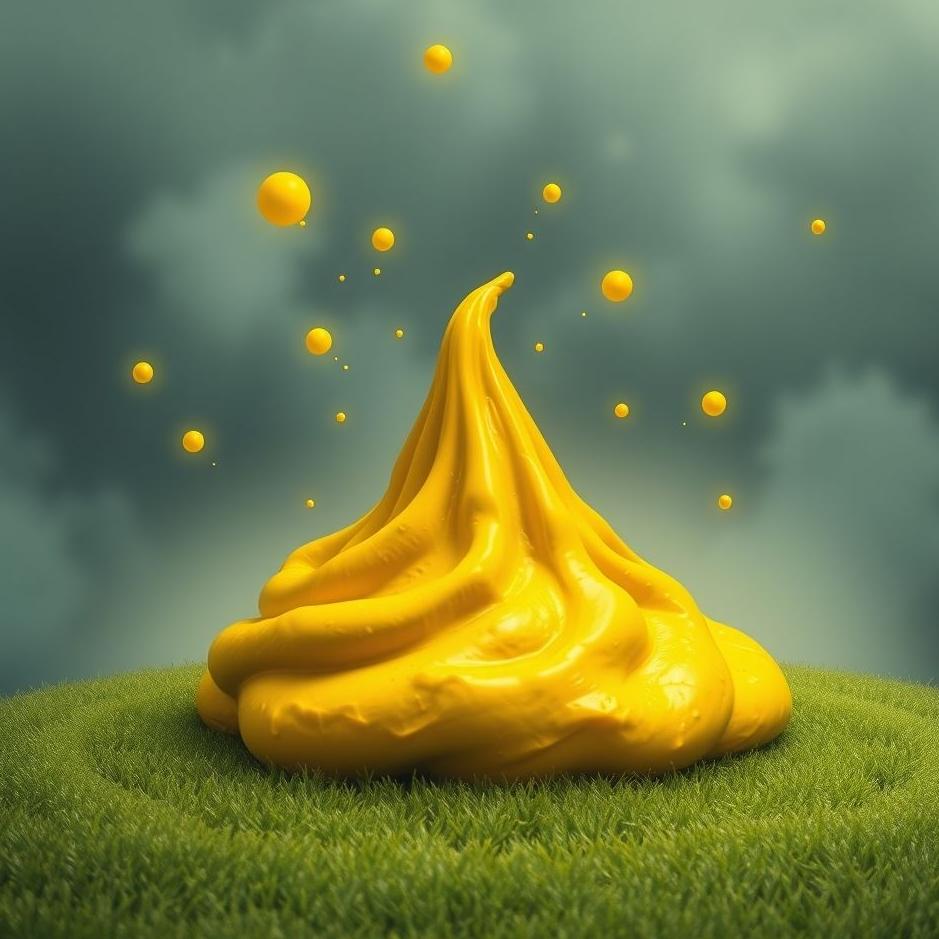 Dream : Yellow poop in a dream