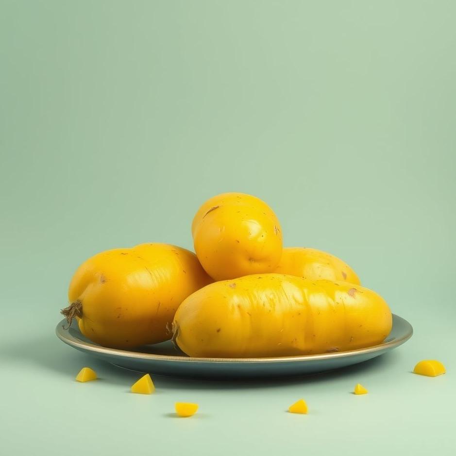 Dream : Yellow potatoes in a dream