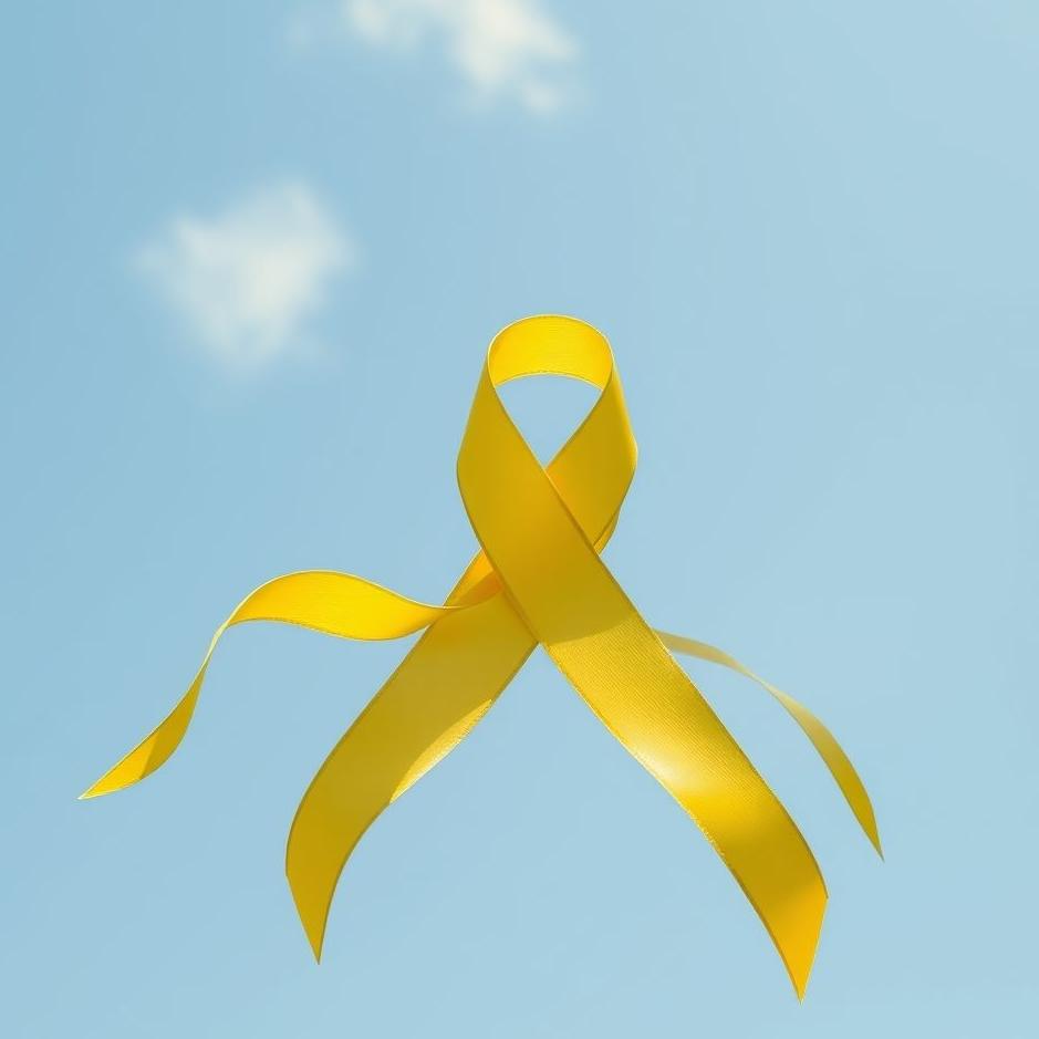 Dream : Yellow ribbon in a dream