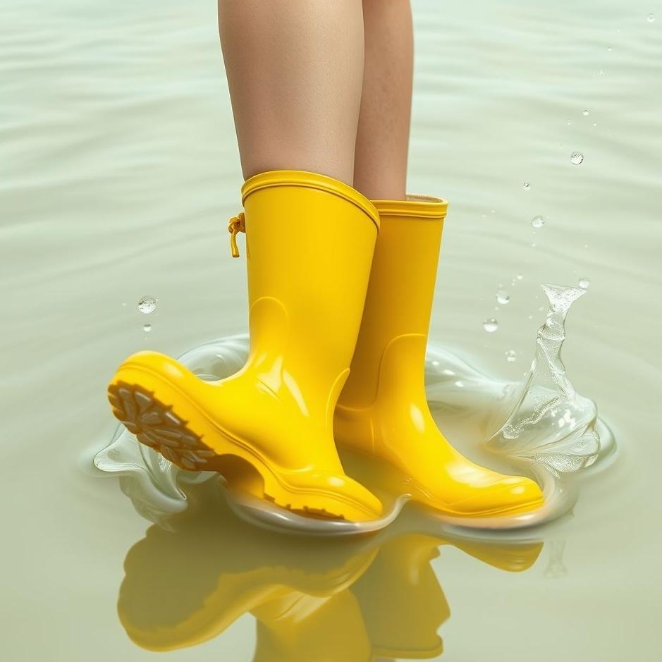 Dream : Yellow rubber boots in a dream