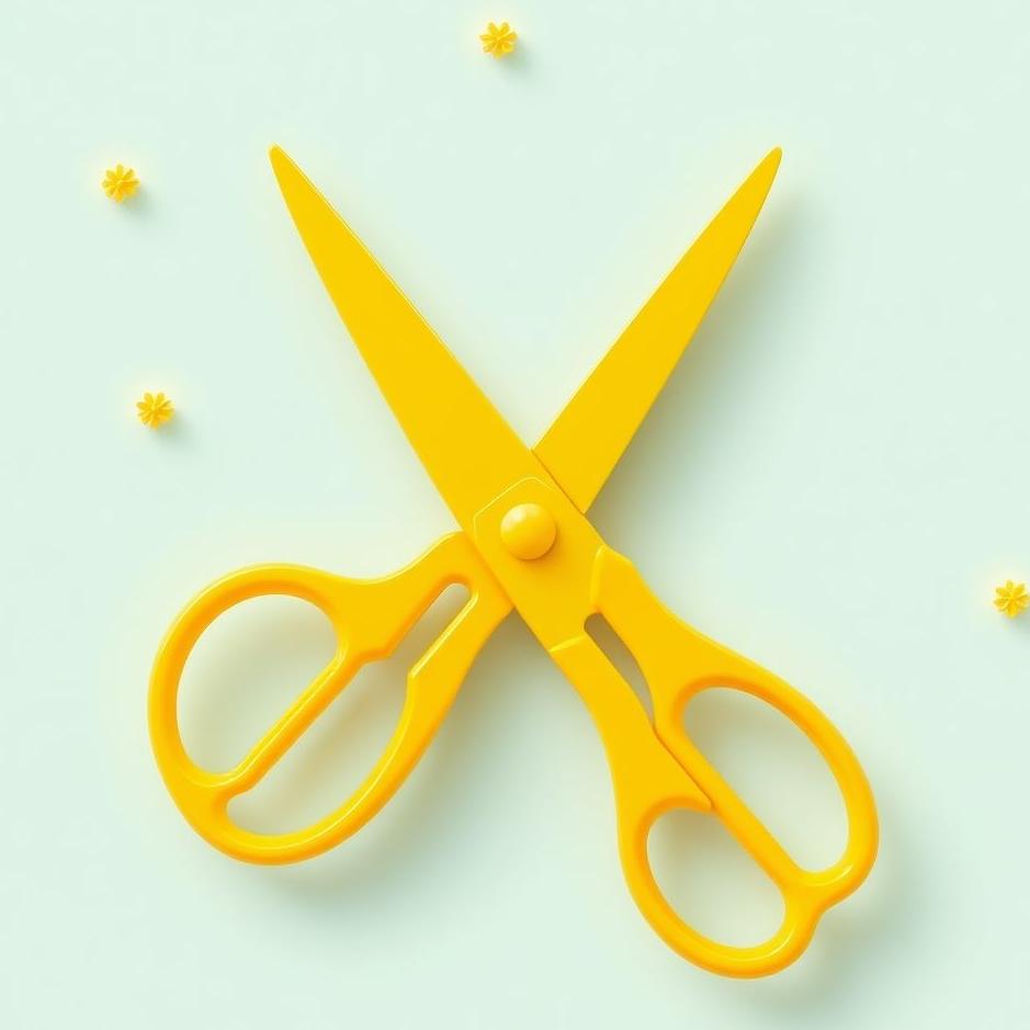 Dream : Yellow scissors in a dream