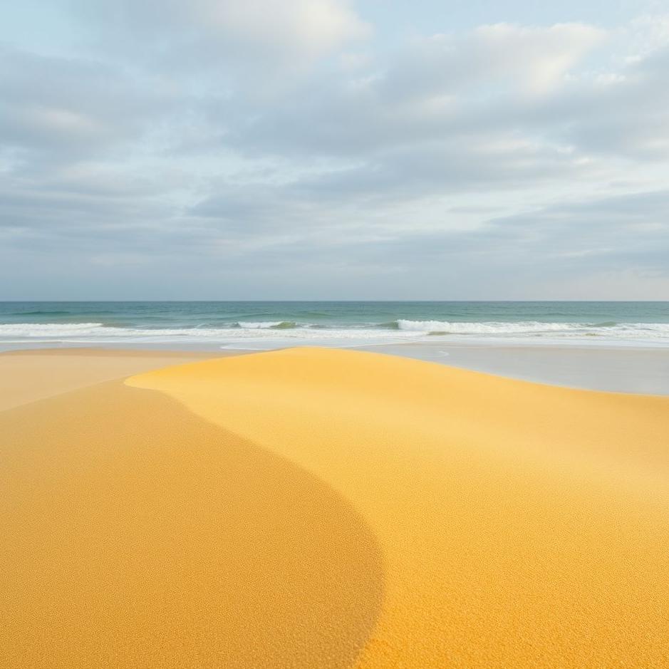 Dream : Yellow sea sand in a dream