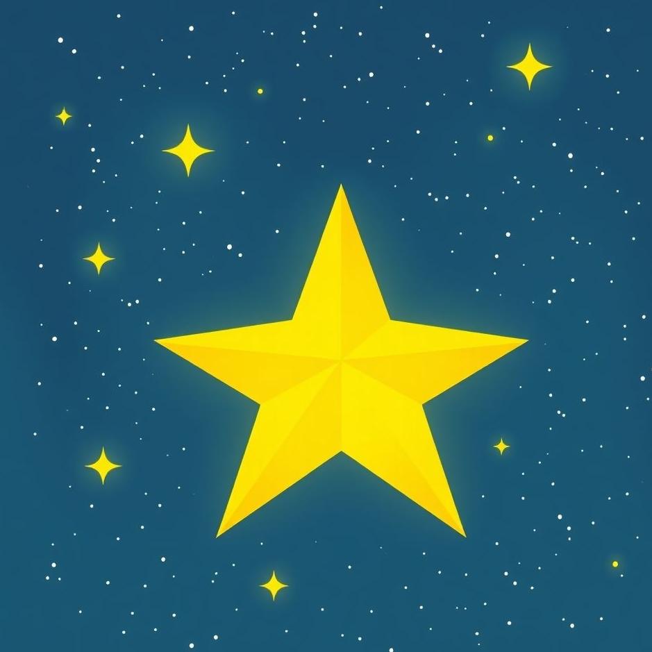 Dream : Yellow star in a dream