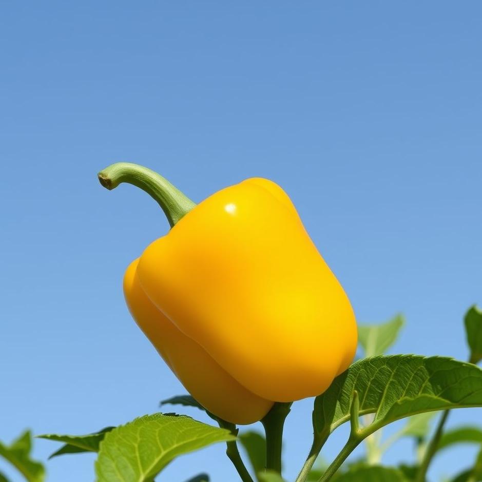 Dream : Yellow sus pepper in a dream