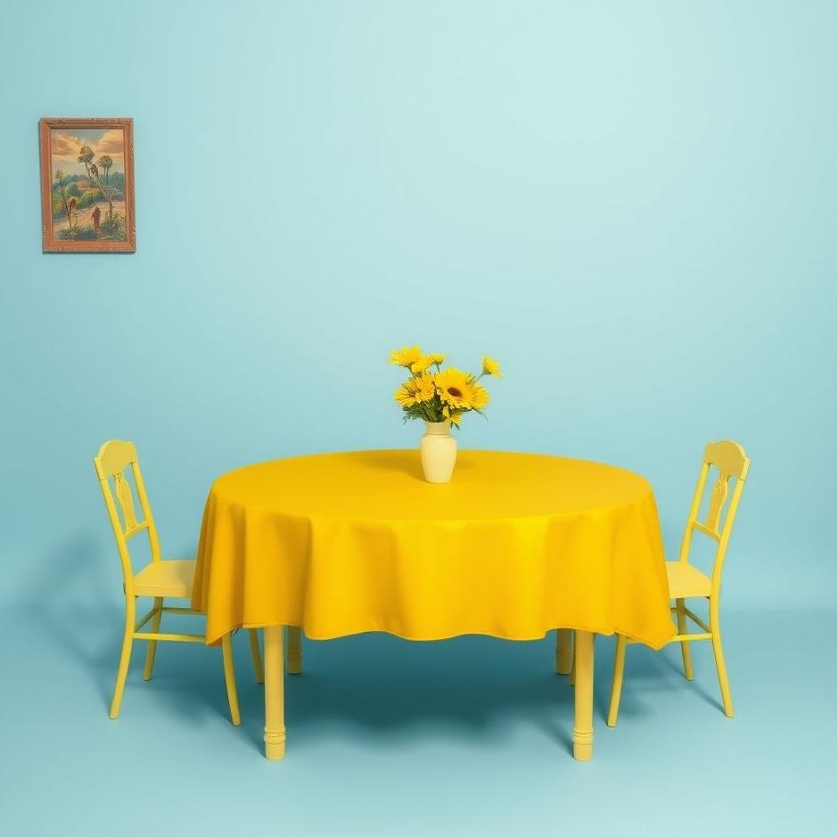 Dream : Yellow table in a dream