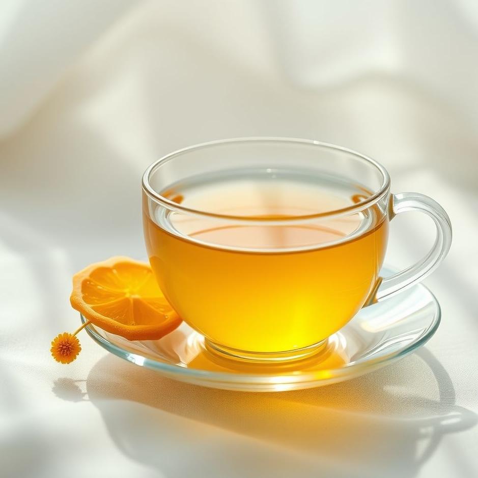 Dream : Yellow tea in a dream