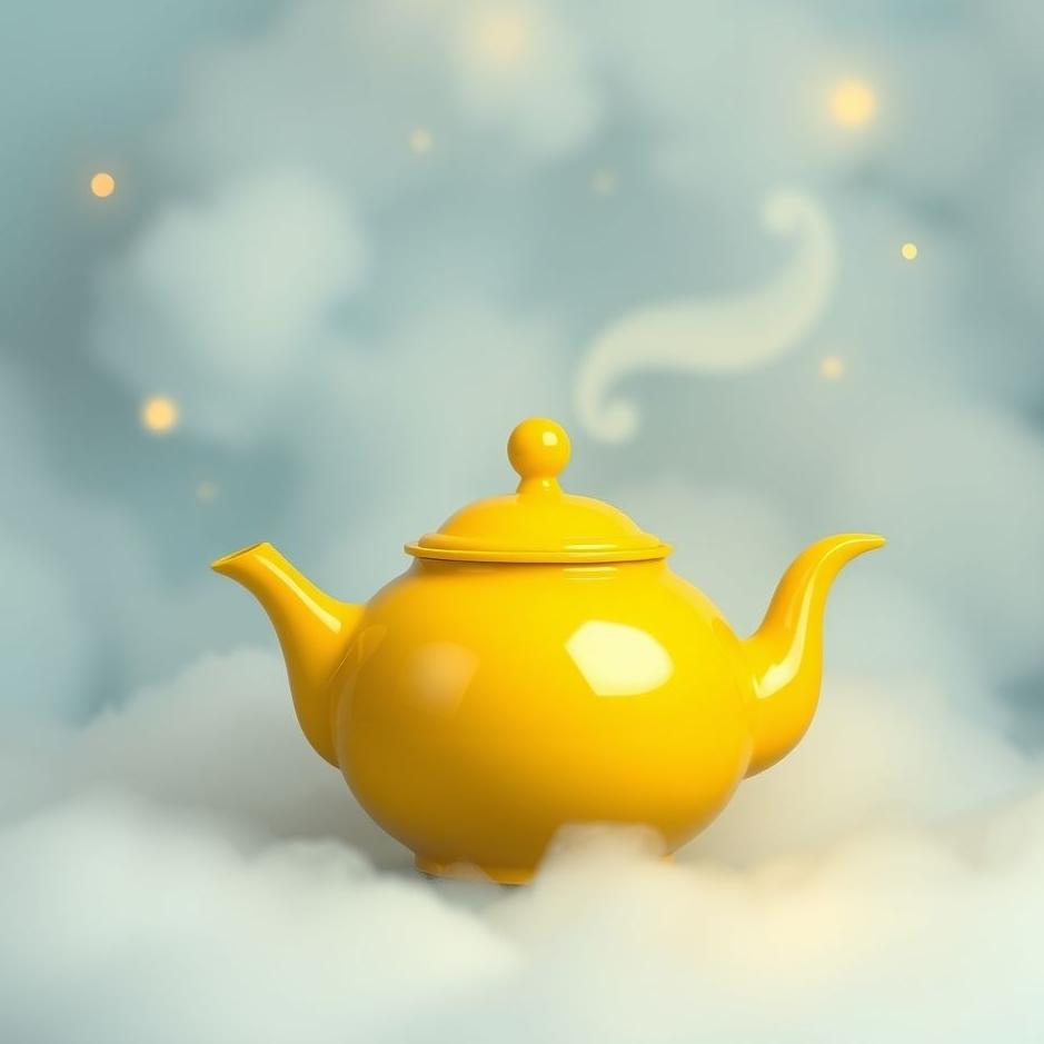 Dream : Yellow teapot in a dream