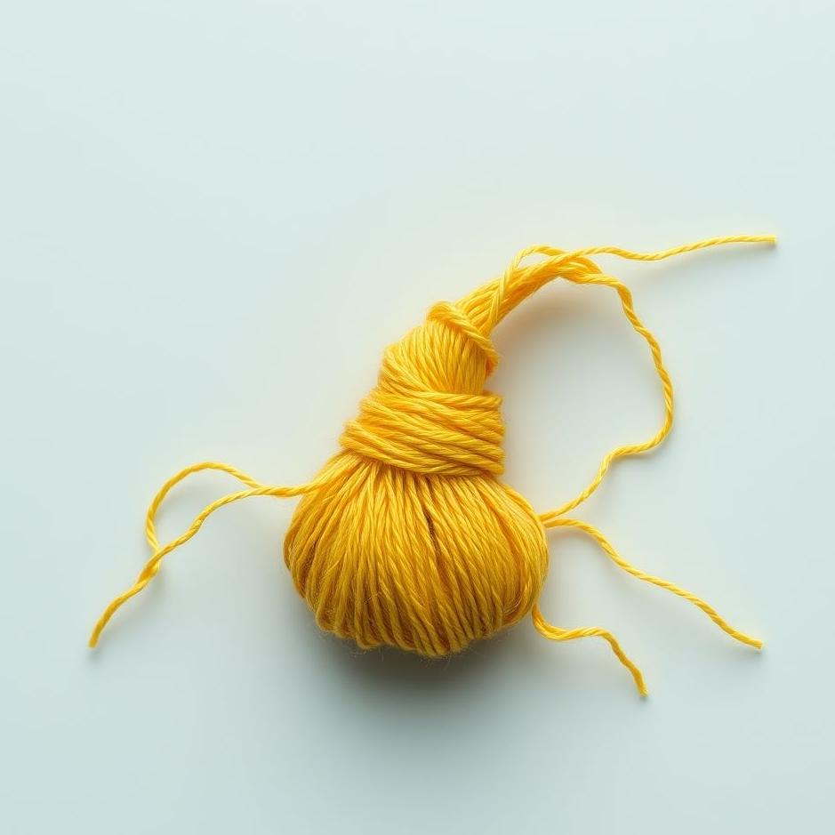 Dream : Yellow thread wrapped in a dream