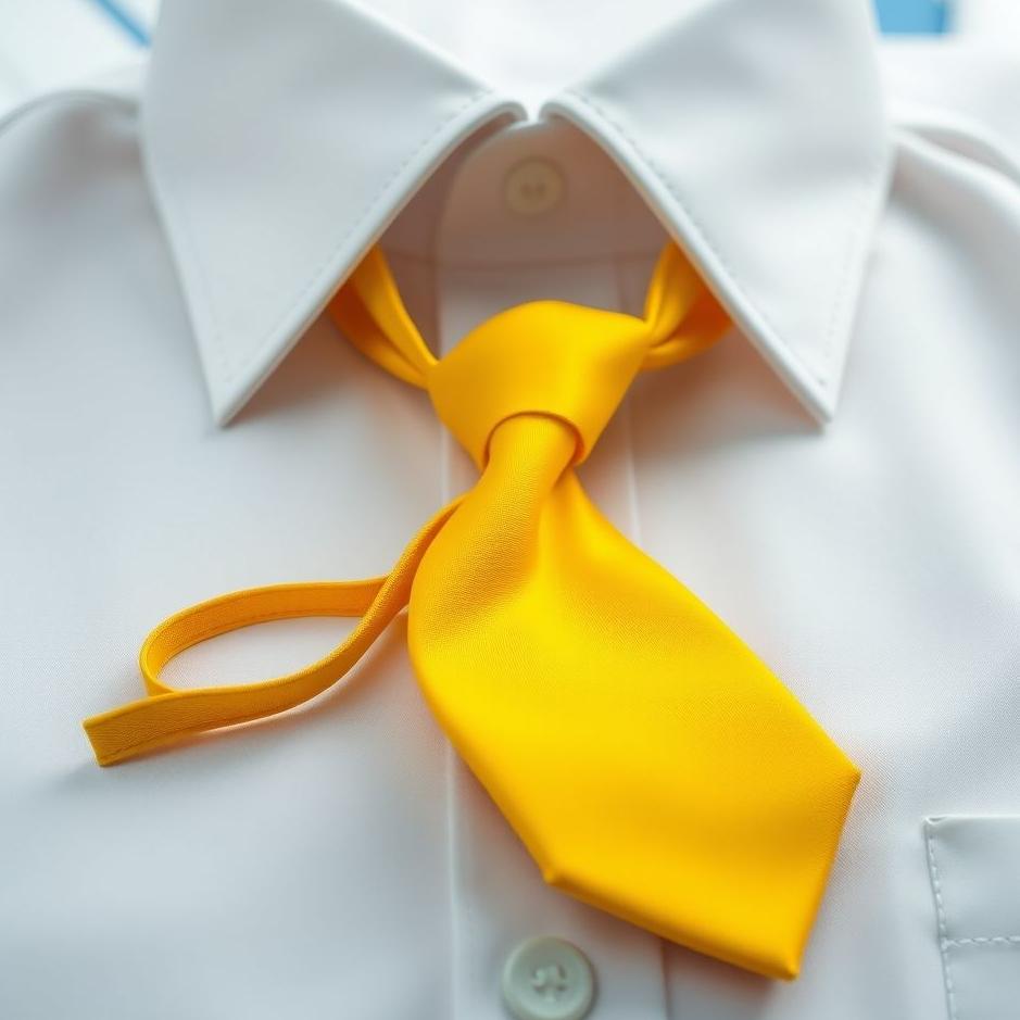 Dream : Yellow tie in a dream
