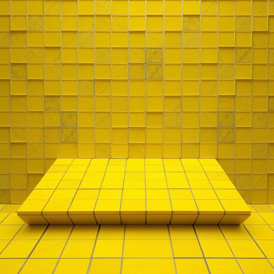 Dream : Yellow tiles in a dream