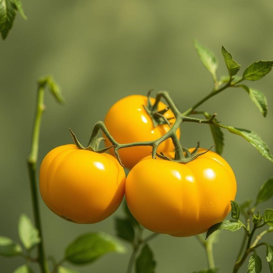 Dream : Yellow tomatoes in a dream