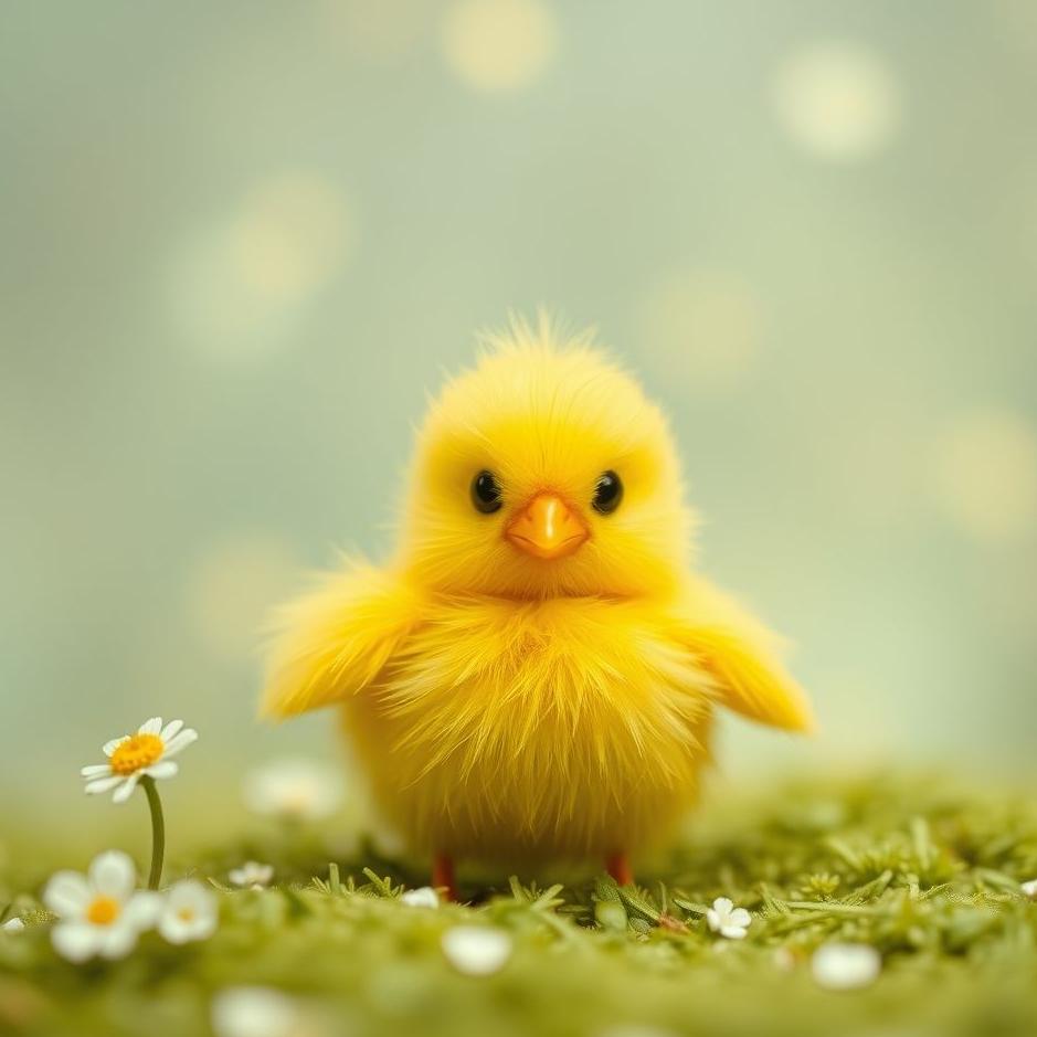 Dream : Yellow toy chick in a dream