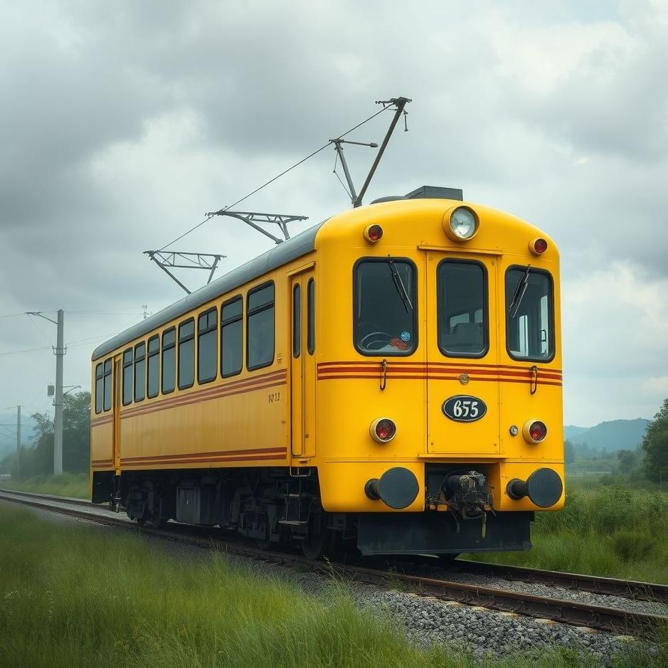 Dream : Yellow train in a dream