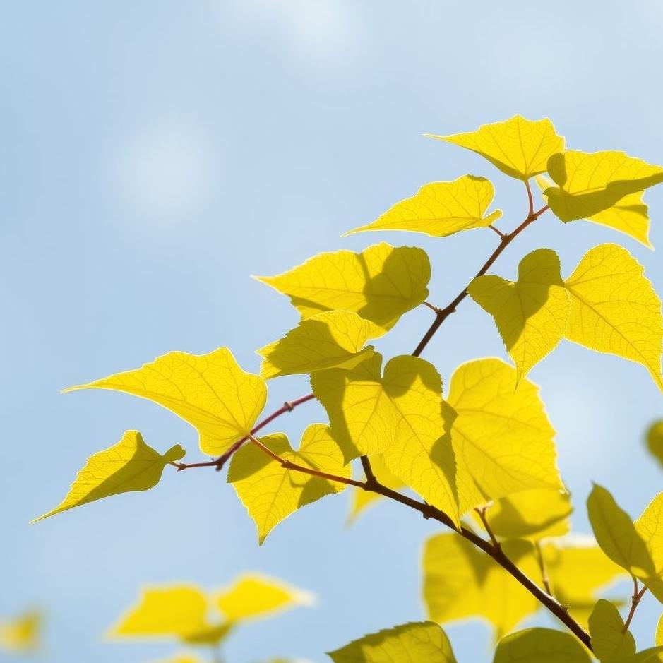 Dream : Yellow vine leaves in a dream