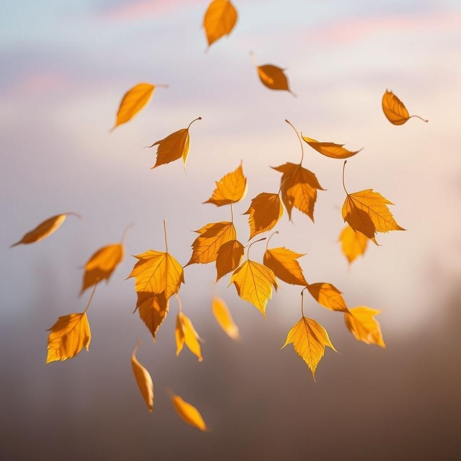 Dream : Yellowed leaves in a dream