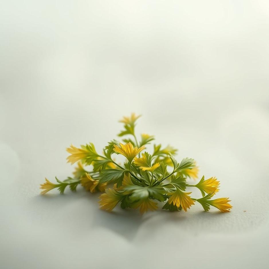 Dream : Yellowed parsley in a dream