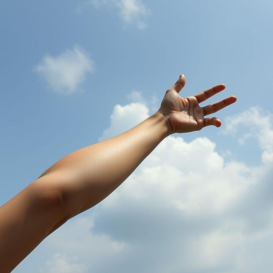 Dream : Your arm black in a dream