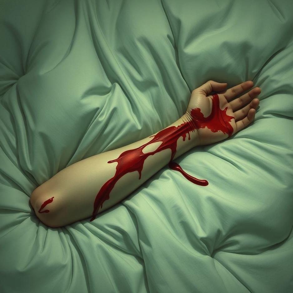 Dream : Your arm cut off and bleeding in a dream