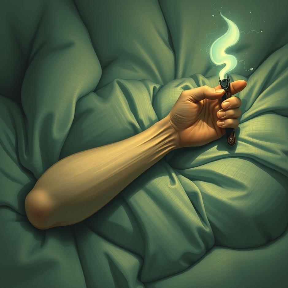 Dream : Your arm cut off with a razor in your dream