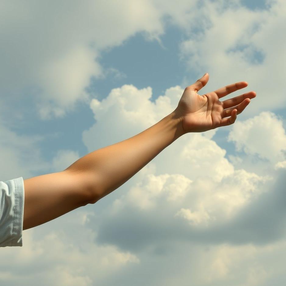 Dream : Your arm getting longer in a dream