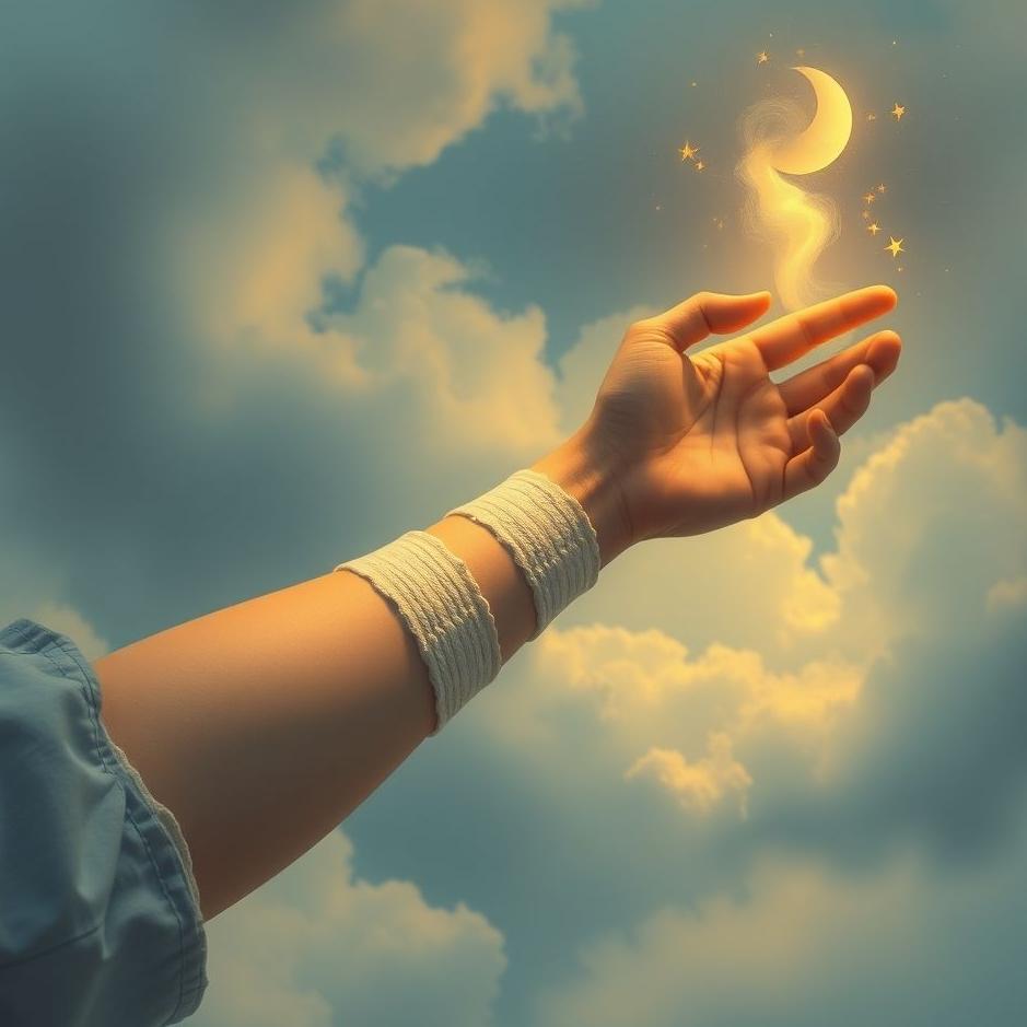 Dream : Your arm in a bandage in a dream