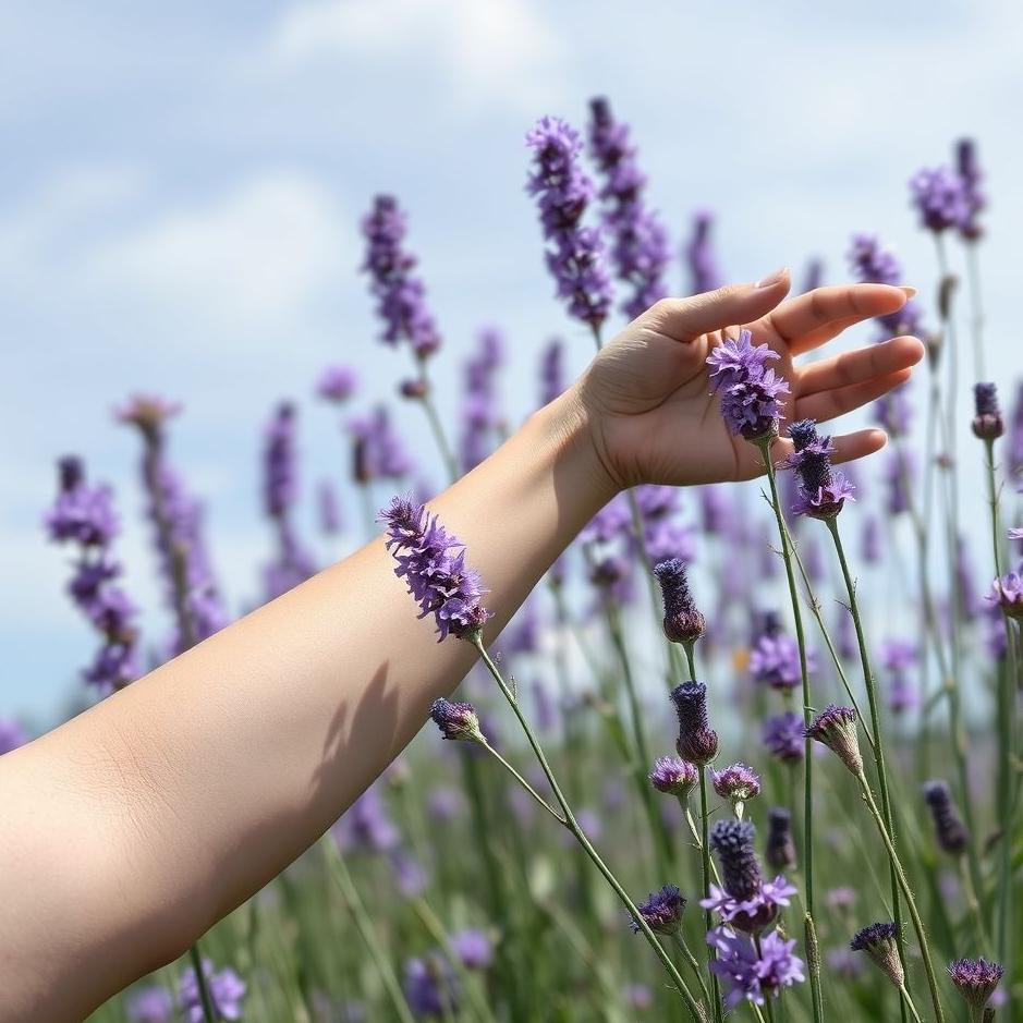 Dream : Your arm purple in a dream