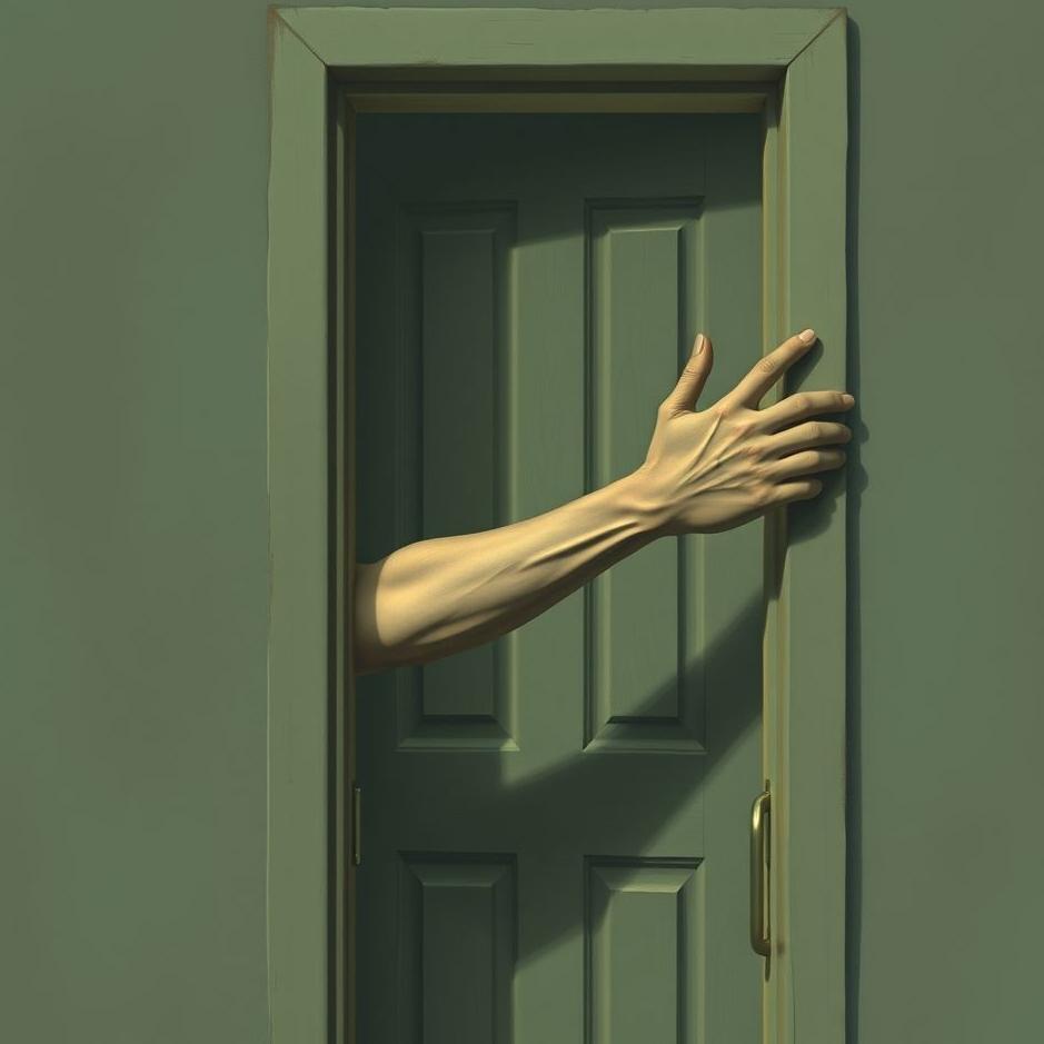 Dream : Your arm stuck in a door in a dream