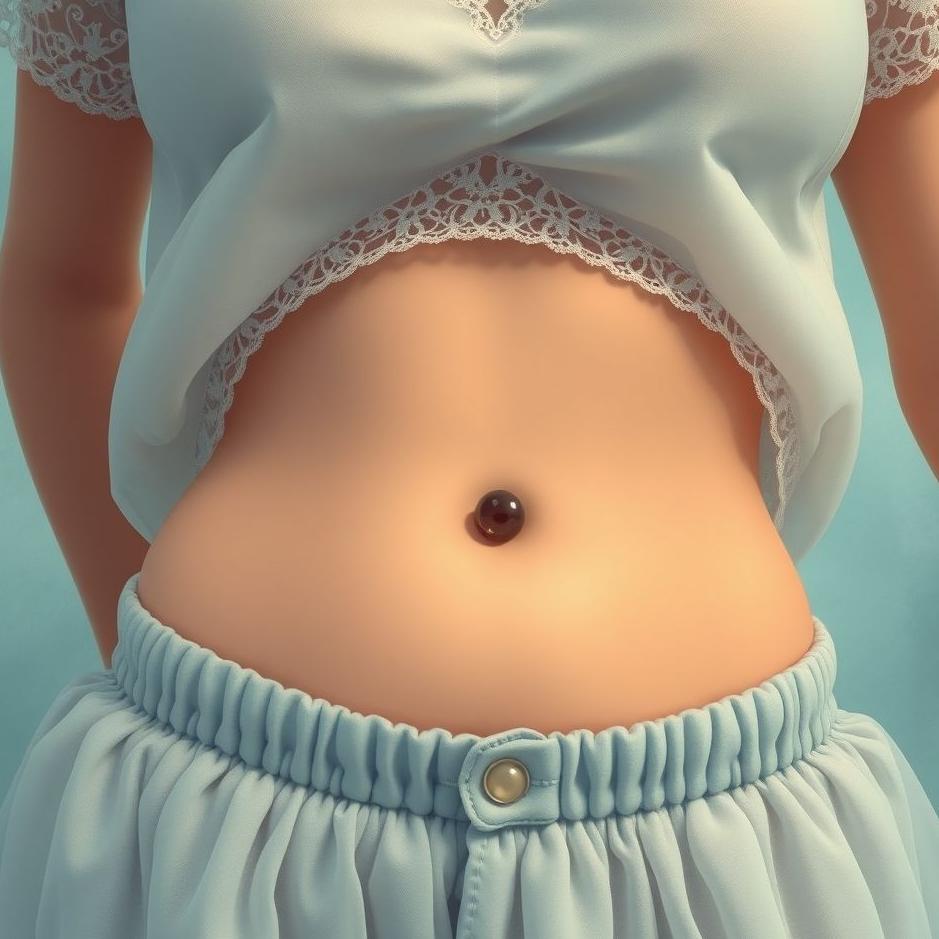 Dream : Your belly button pierced in a dream